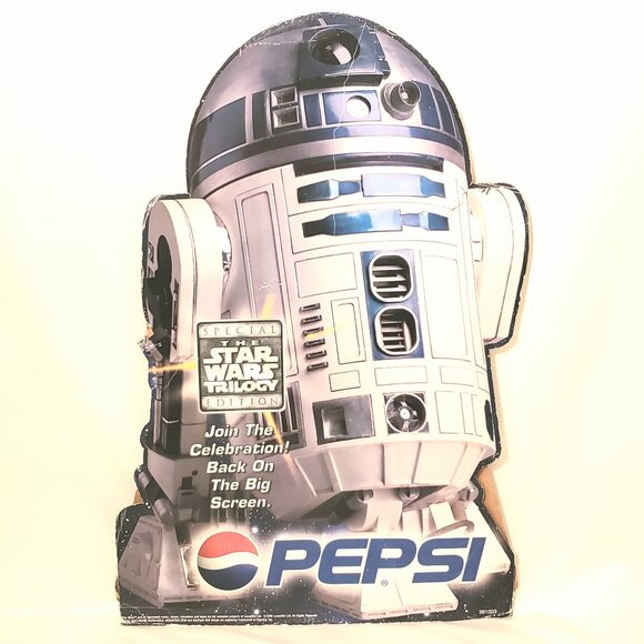 Star Wars Other - Star Wars R2D2 90's Vintage Life Size Cardboard Star Wars Figure 3Ft Cut Out